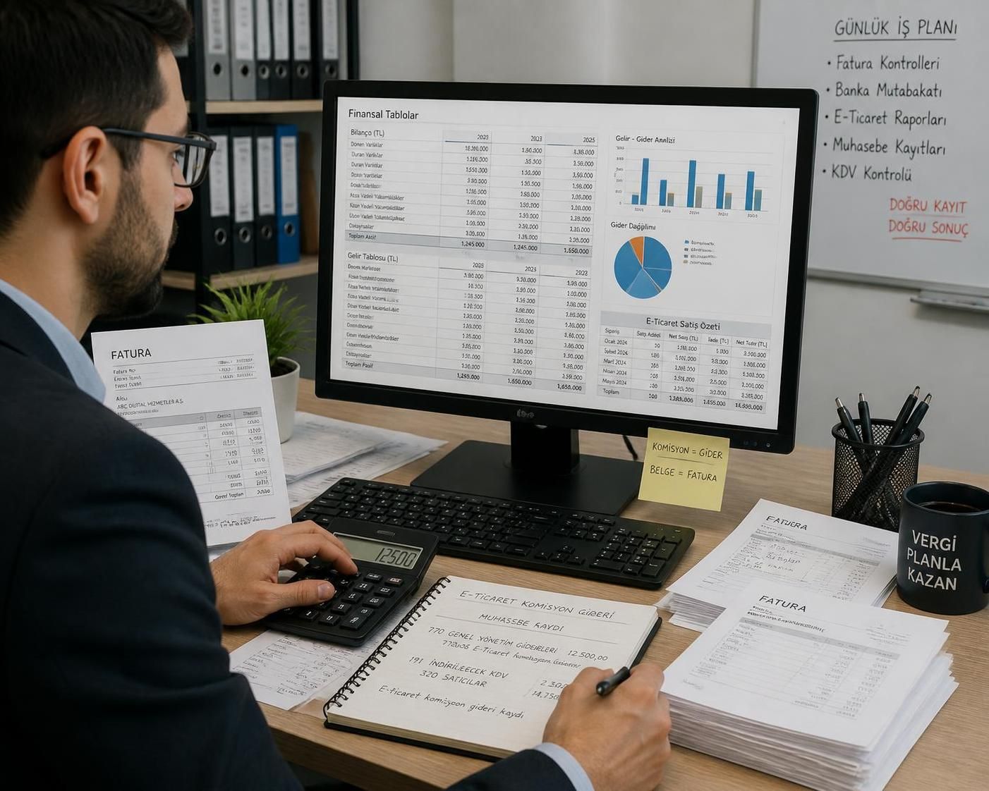 e ticaret komisyon giderleri muhasebe kaydını nasıl yapacağınızı öğrenin. adım adım rehberle doğru kayıt yöntemlerini ve vergi avantajlarını keşfedin.