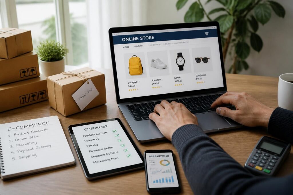 e-ticaret nasıl yapılır? başarılı bir online mağaza kurmanın aşamaları ve ipuçlarını keşfedin. satışlarınızı artırmak için pratik rehber burada!