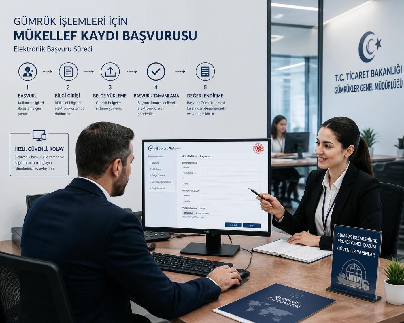 gümrük işlemleri için mükellef kaydı başvurusu adımlarını öğrenin. başvuru şartları, gerekli belgeler ve işlem süreci hakkında detaylı bilgi alın.