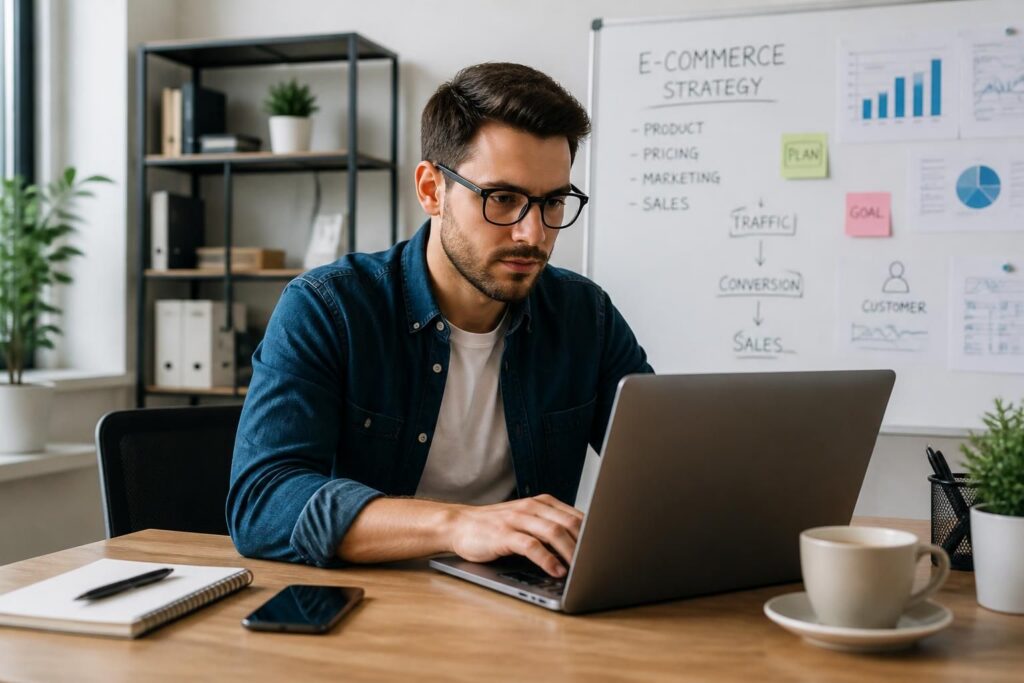 e-ticaret nasıl yapılır? temel adımlar ve püf noktaları ile online satış dünyasında başarılı olmanın yollarını öğrenin. başlangıç rehberi ve ipuçları burada.