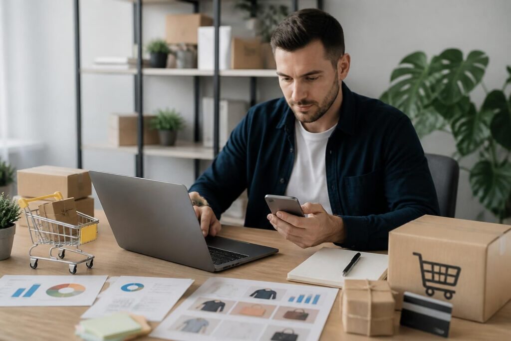 e ticaret nedir ve nasıl yapılır? başlamak için temel rehberimizle online ticaretin tüm adımlarını öğrenin, işinizi dijitalde büyütün.