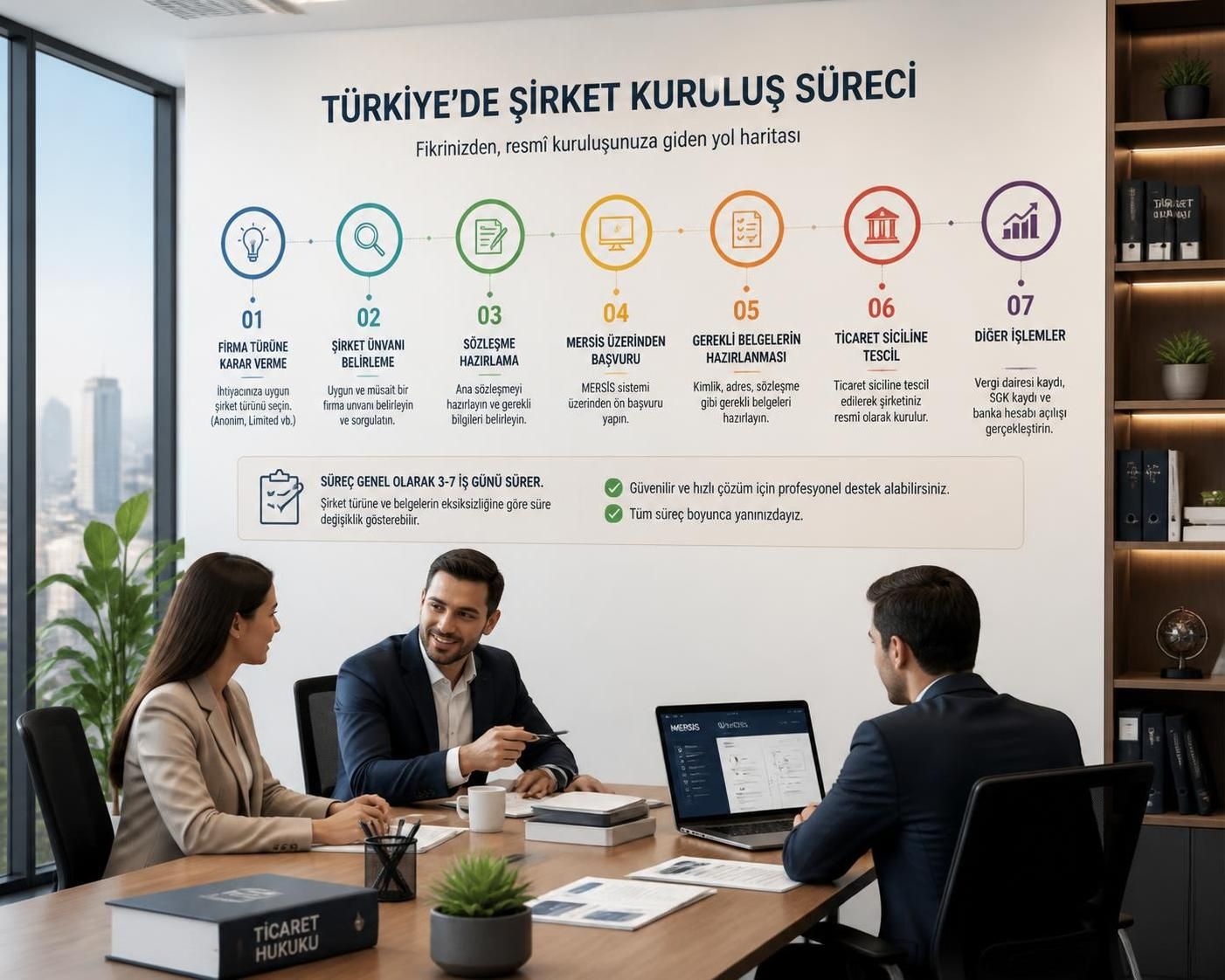 şirket kurmak için gerekli şartlar ve adımları öğrenin. i̇şinizi kurarken bilmeniz gereken tüm yasal gereklilikler ve prosedürler hakkında detaylı bilgiler.